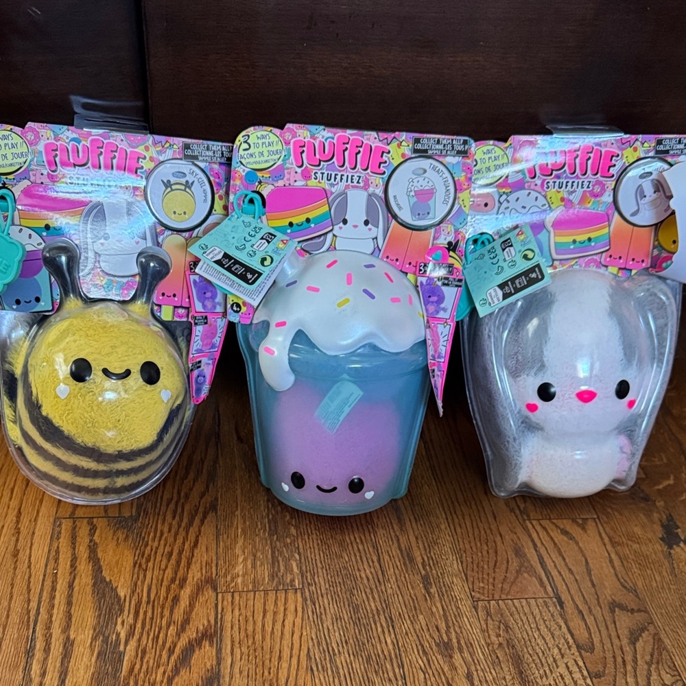 Colorful Stuffed Animal Set
